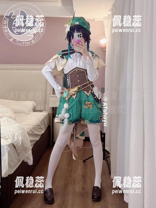 AT鲨来自‘原神’的温迪作品集，分享一份对风的执念，顺便带点幽默！