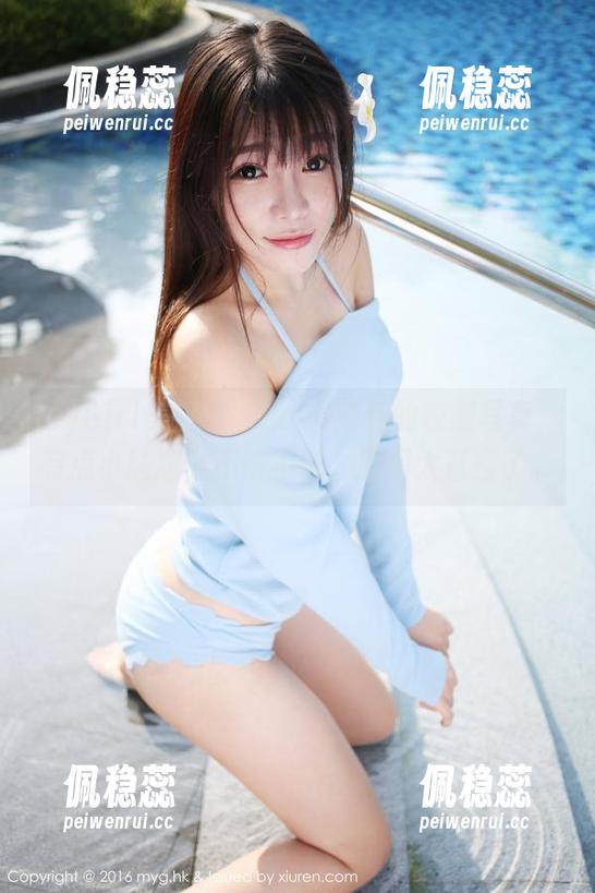 MyGirl美媛馆 - Love陆瓷的校服写真，有点小尴尬，不得不说，原图太直接了。