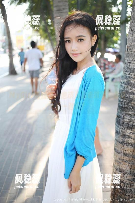 MyGirl美媛馆 - 唐琪儿泳衣原图，你敢只看一遍吗？