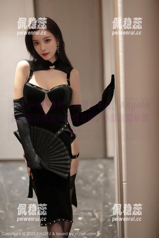XIAOYU语画界 - 套图大集合，Angela喜欢猫体操服，瞬间想到了小时候的体操课……