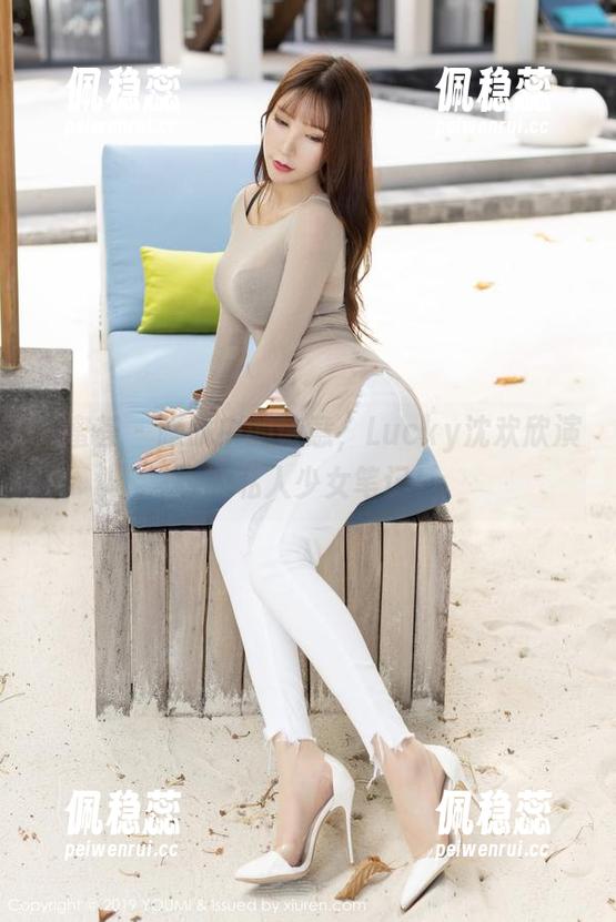 尤蜜荟 - 朦胧中的诗意，Lucky沈欢欣演绎的私人少女笔记！