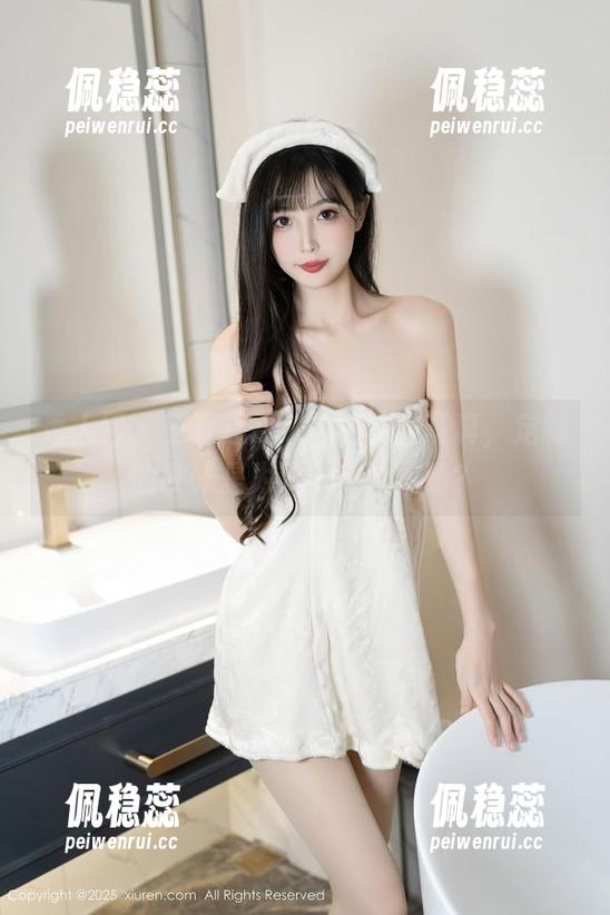 秀人网 - 王乔恩Abby的镂空写真，定制的设计是为了……让人猜？